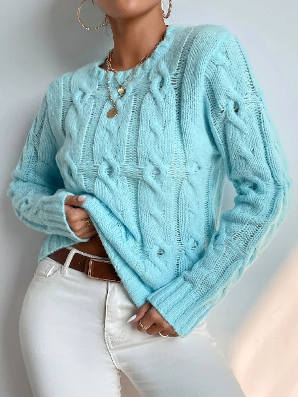 MegaBetty - Aqua pullover sweater