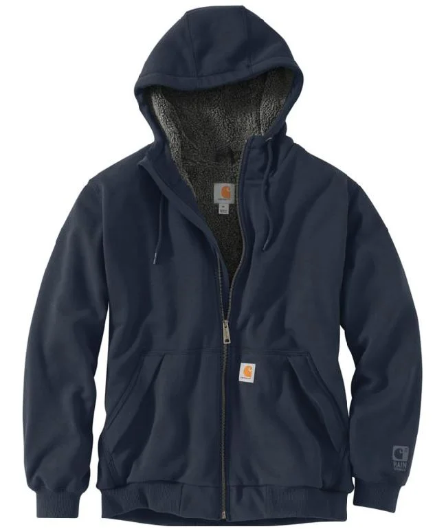 Men's Rain Defender Rockland Sherpa Lined Full Zip Hooded Sweatshirt