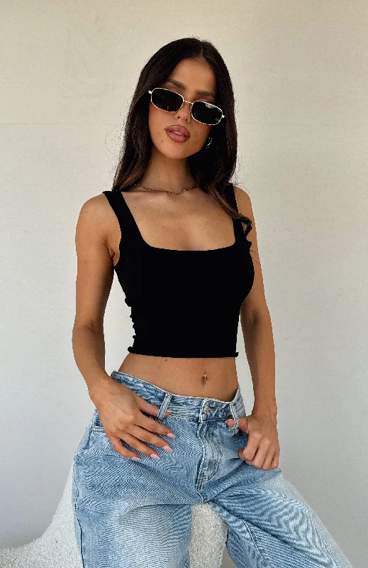 She's Sweet Crop Black