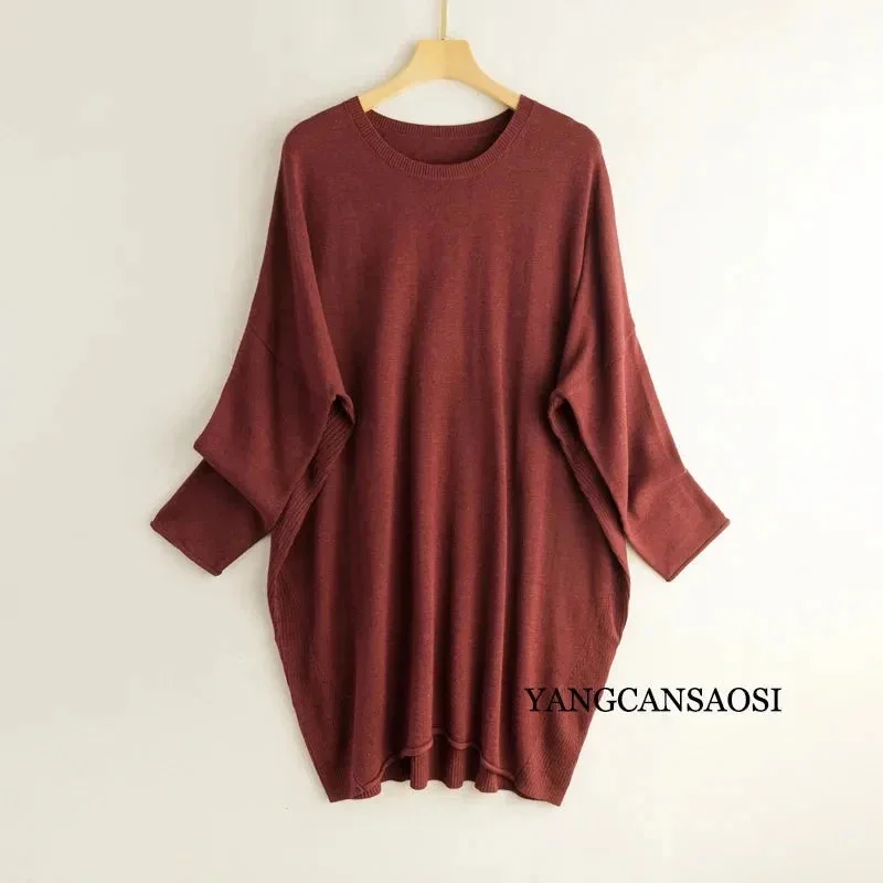 Silk Cashmere Sweater Women's Mulberry Silk Round Neck Solid Color Bottomed Shir