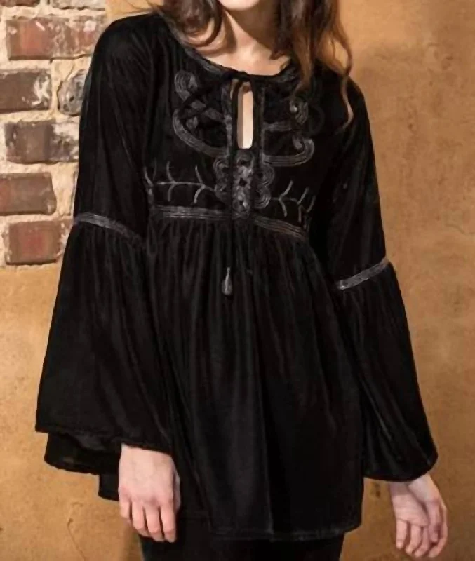 Twilight Tunic In Black