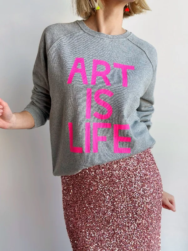 Art Is Life Sweater