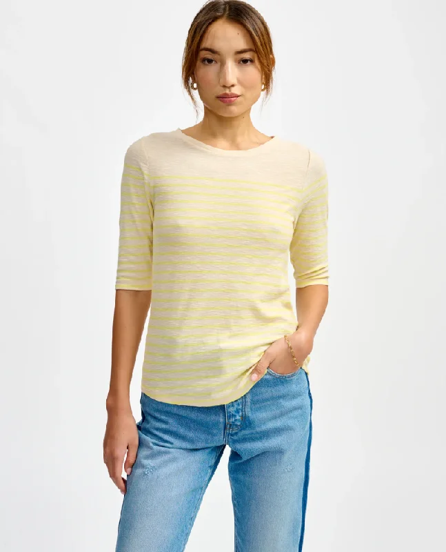 Bellerose Mias Stripe Yellow T-Shirt