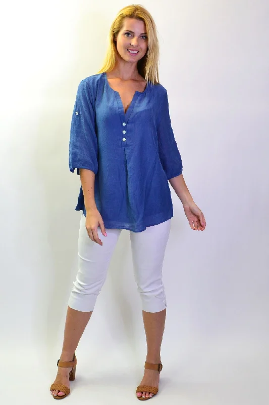 Blue Lagoon Tunic Top