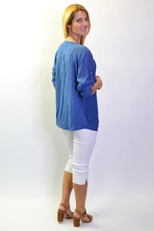 Blue Lagoon Tunic Top