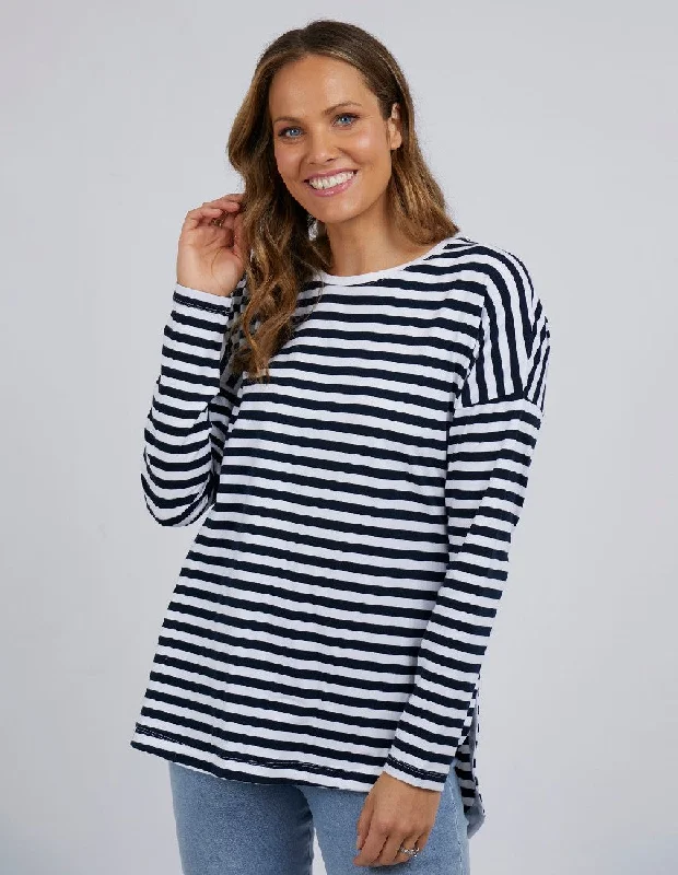 Elm Lauren Stripe L/S Tee