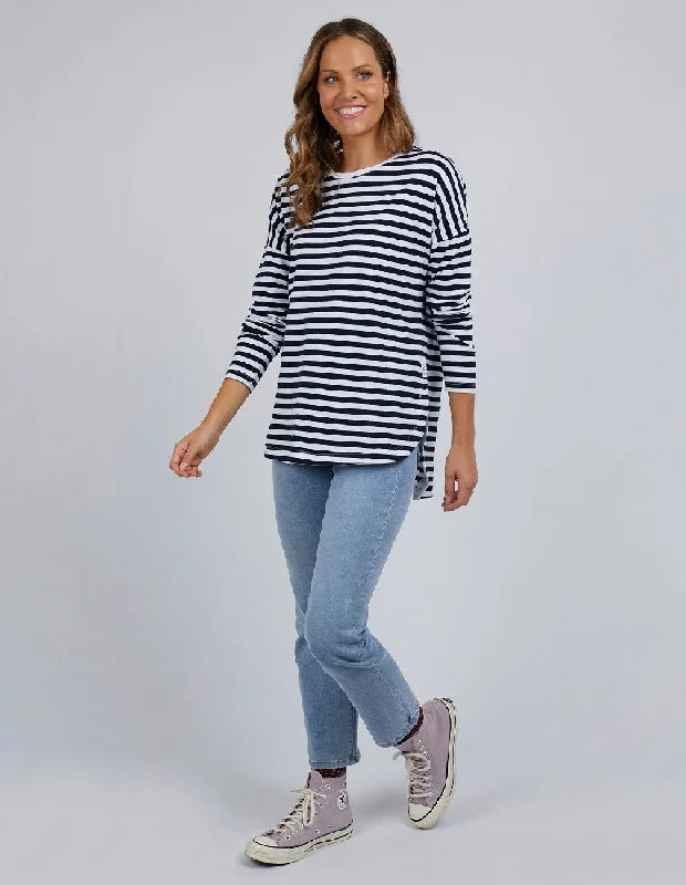 Elm Lauren Stripe L/S Tee