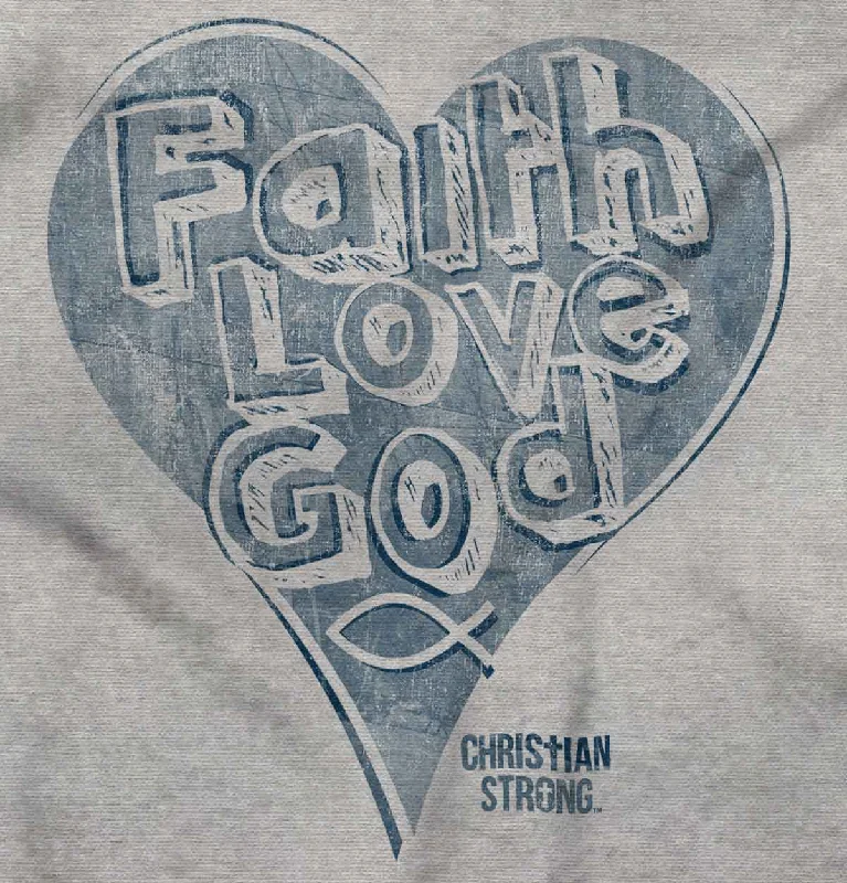 Faith Love God Sleeveless T-Shirt