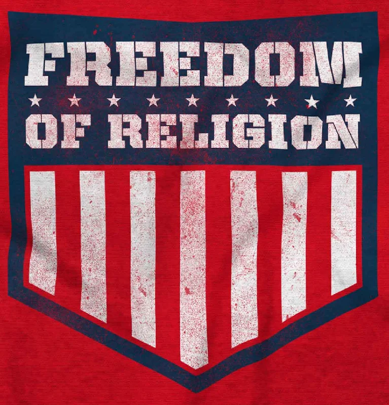 Freedom of Religion Crop Top Long Sleeve T Shirt