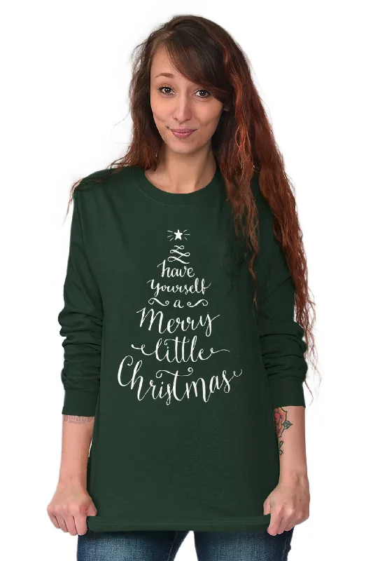 Merry Little Christmas Long Sleeve T-Shirt