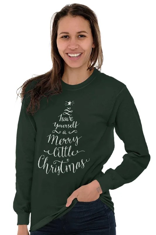 Merry Little Christmas Long Sleeve T-Shirt