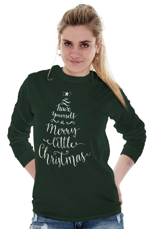 Merry Little Christmas Long Sleeve T-Shirt