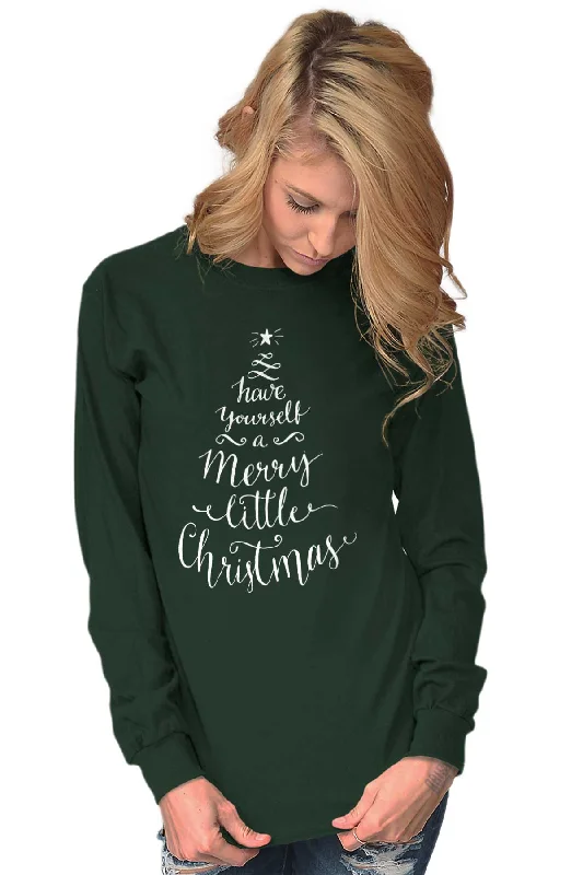 Merry Little Christmas Long Sleeve T-Shirt