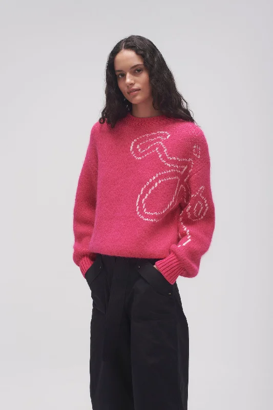 Nora Logo Jacquard Jumper