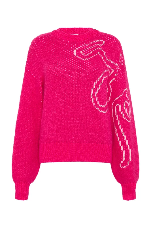 Nora Logo Jacquard Jumper