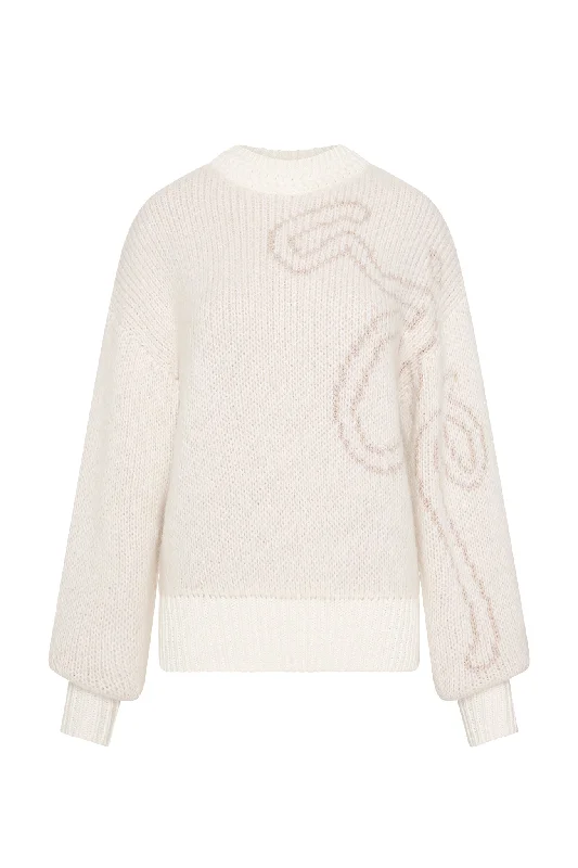 Nora Logo Jacquard Jumper