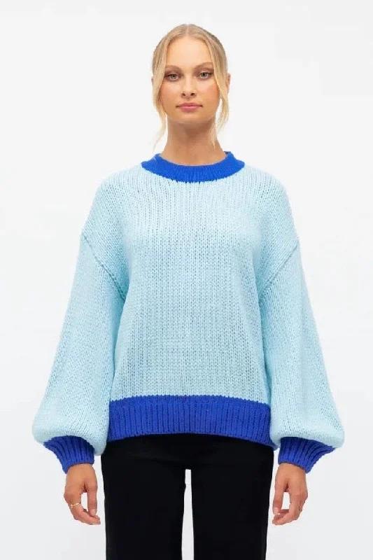 Paper Heart Jules Knit Blue