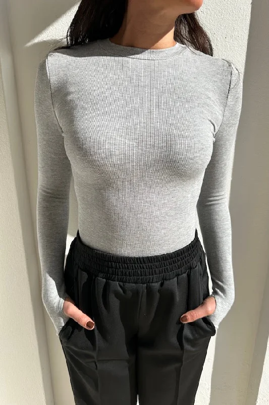 The Brooklyn Top Grey Marle