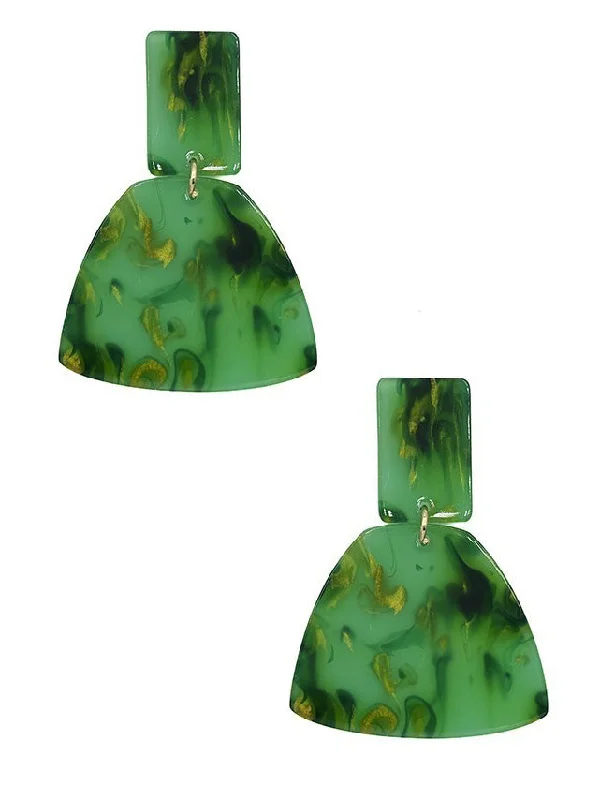 Trapeze Acetate Earring