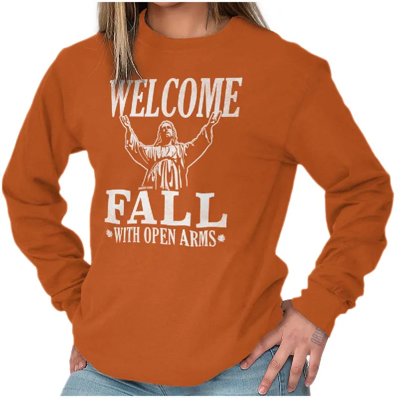 Welcome Fall Long Sleeve T Shirt