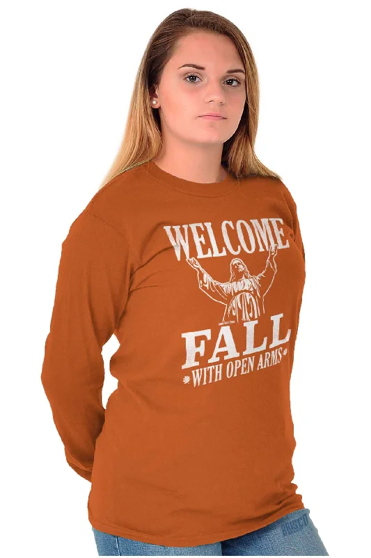 Welcome Fall Long Sleeve T Shirt