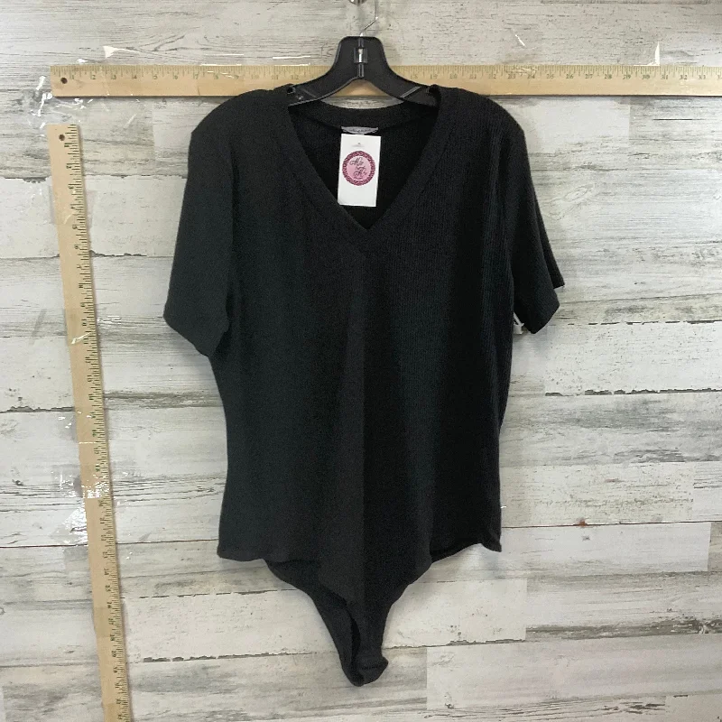 Black Bodysuit White Birch, Size 3x