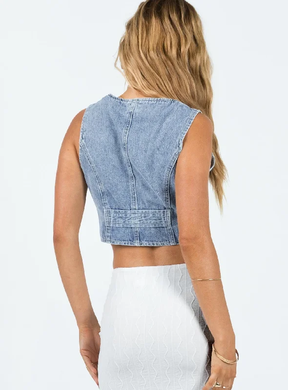 Burrows Denim Vest