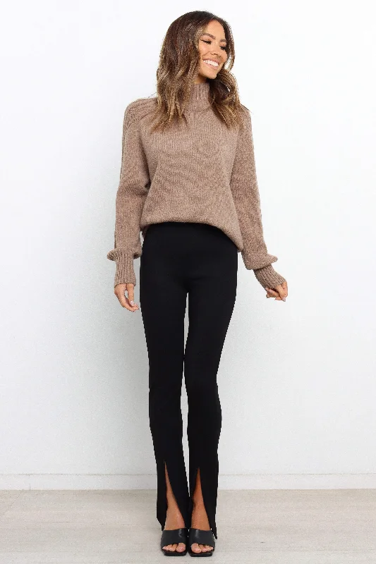 Cersi Knit Sweater - Mocha