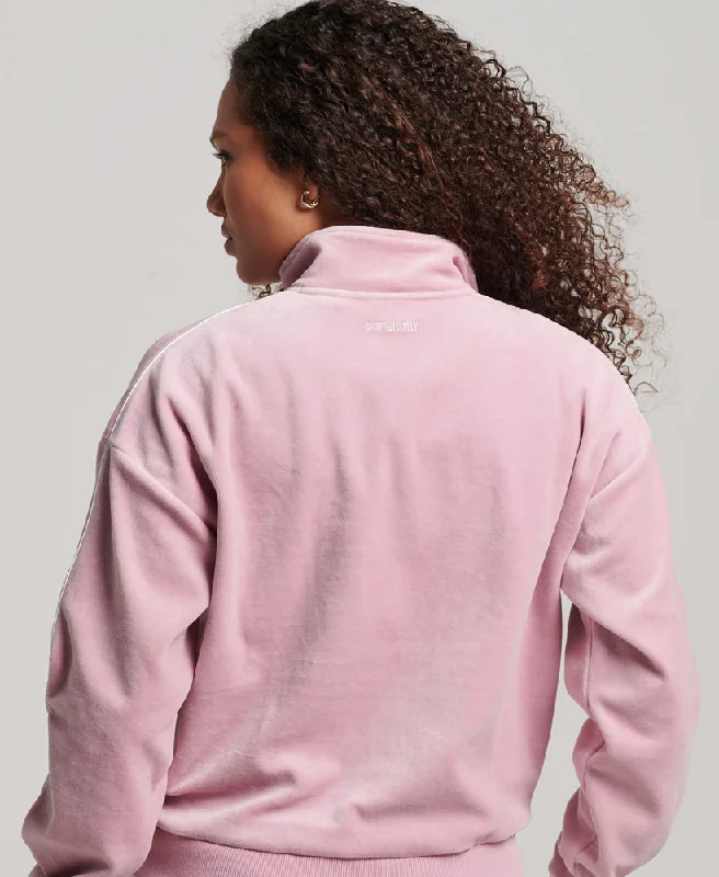 Code Velour Henley | Everglow Pink