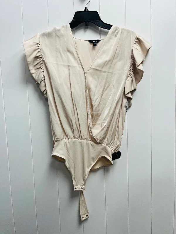 Cream Bodysuit Express, Size S