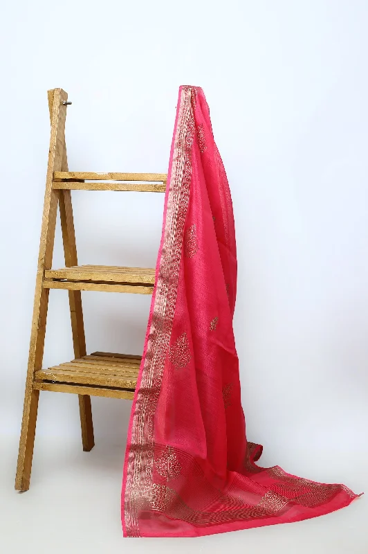 Pink Monaar Dupatta