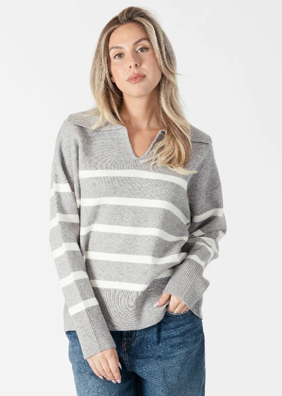 Lyla & Luxe - Brooke Striped Pullover