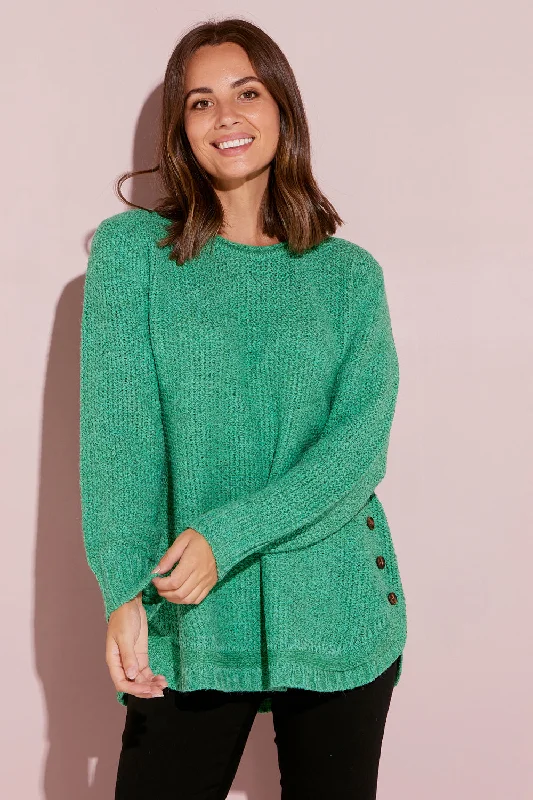 Paris Knit Jumper - Green