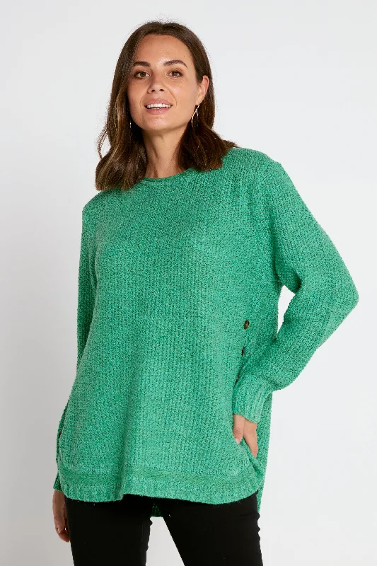 Paris Knit Jumper - Green