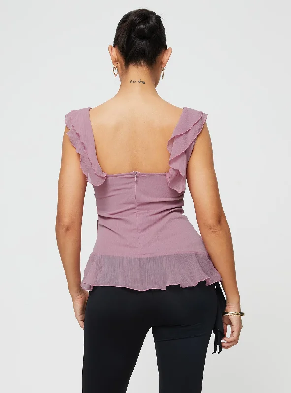 Piro Top Light Plum