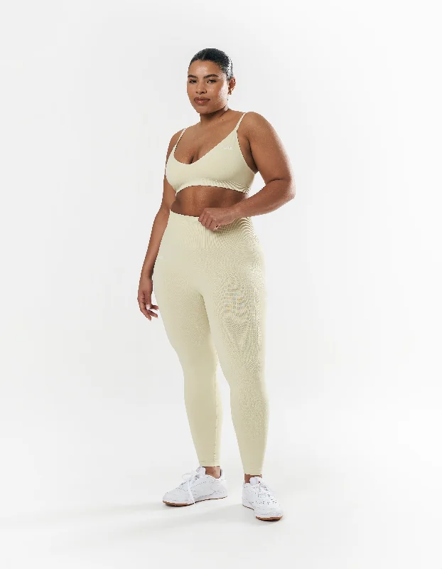 Premium Seamless Bralette - Vanilla Essence