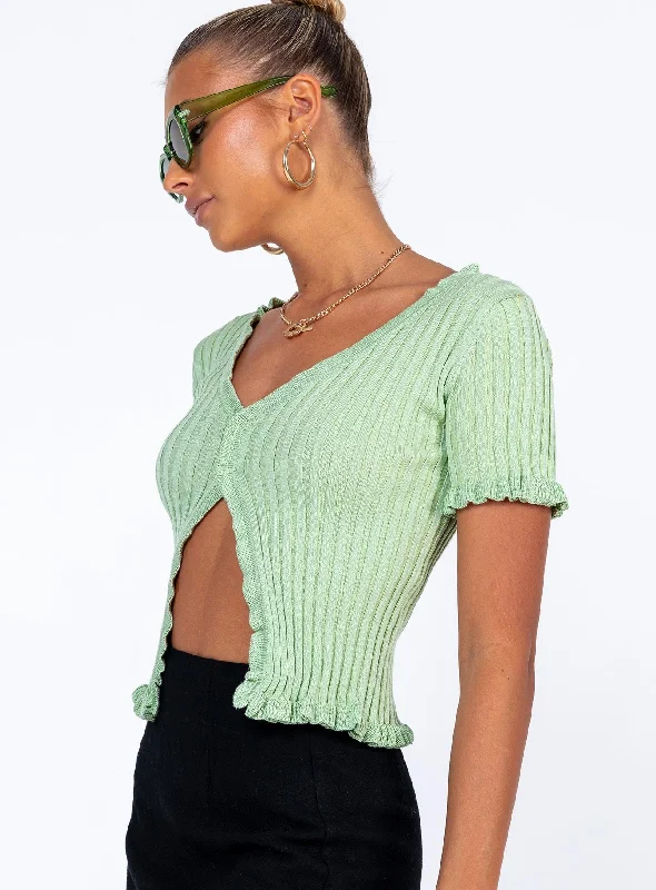 Rayven Top Green