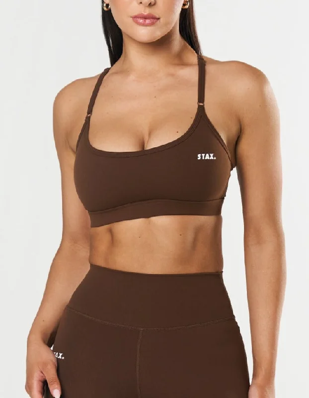 Strappy Crop NANDEX ™ Raw Umber - Brown