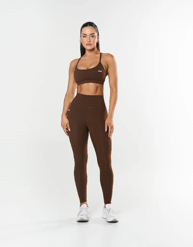 Strappy Crop NANDEX ™ Raw Umber - Brown