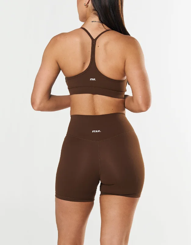 Strappy Crop NANDEX ™ Raw Umber - Brown