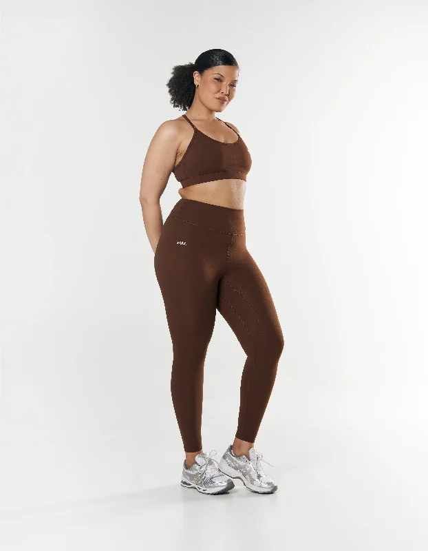 Strappy Crop NANDEX ™ Raw Umber - Brown