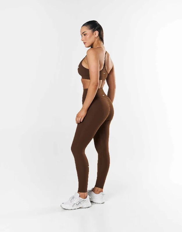 Strappy Crop NANDEX ™ Raw Umber - Brown