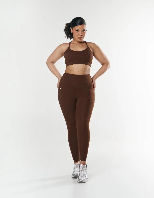 Strappy Crop NANDEX ™ Raw Umber - Brown