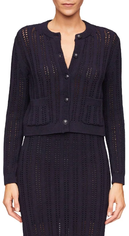 Tilly Cardigan In Navy