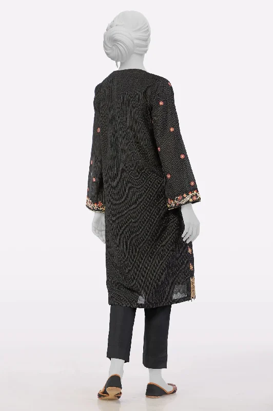 Black Embroidered Kurti