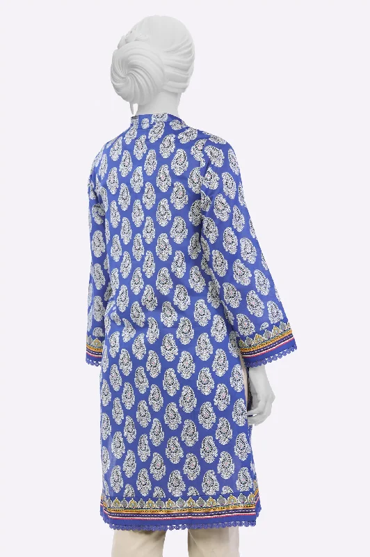 Blue Printed Kurti