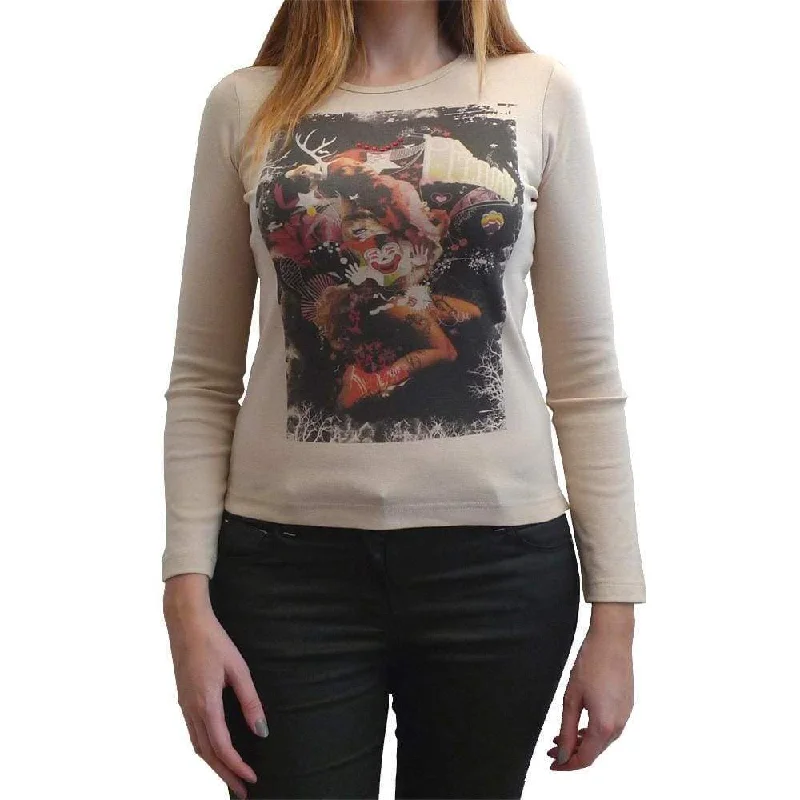 Women's Long Sleeve Top ONE IN THE CITY Circus 00275