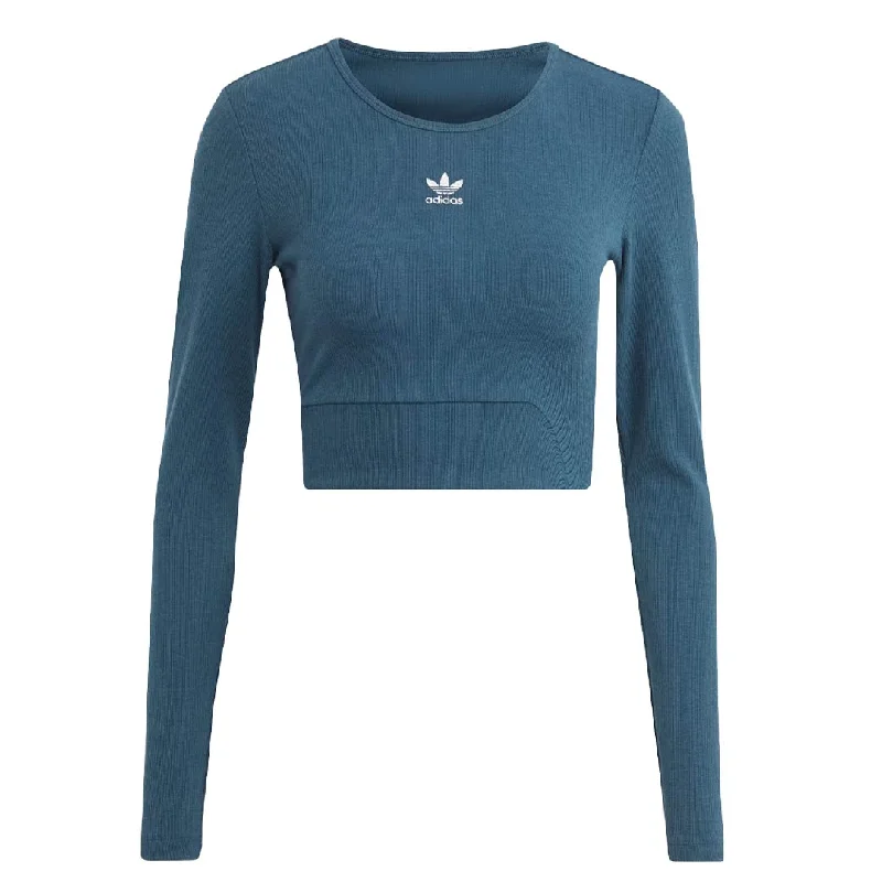 adidas - Women's Essentials Ribbed Long Sleeve T-Shirt (IJ5387)