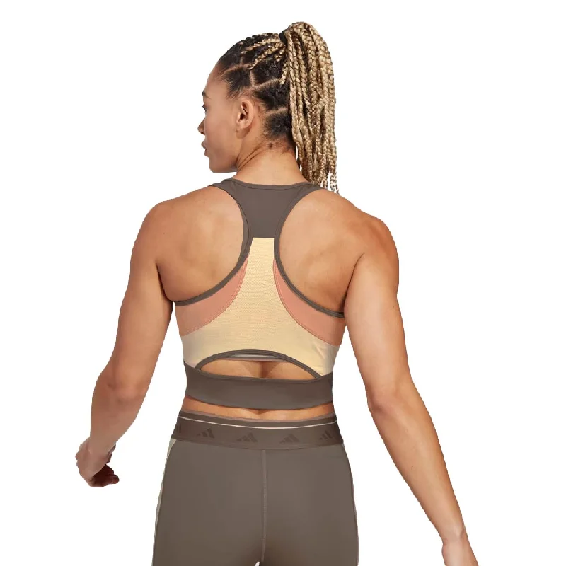 adidas - Women's Techfit Colourblock Crop Tank Top (IN5067)