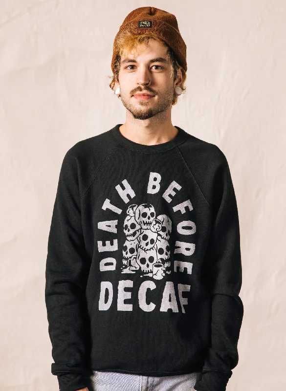 Death Before Decaf Crewneck